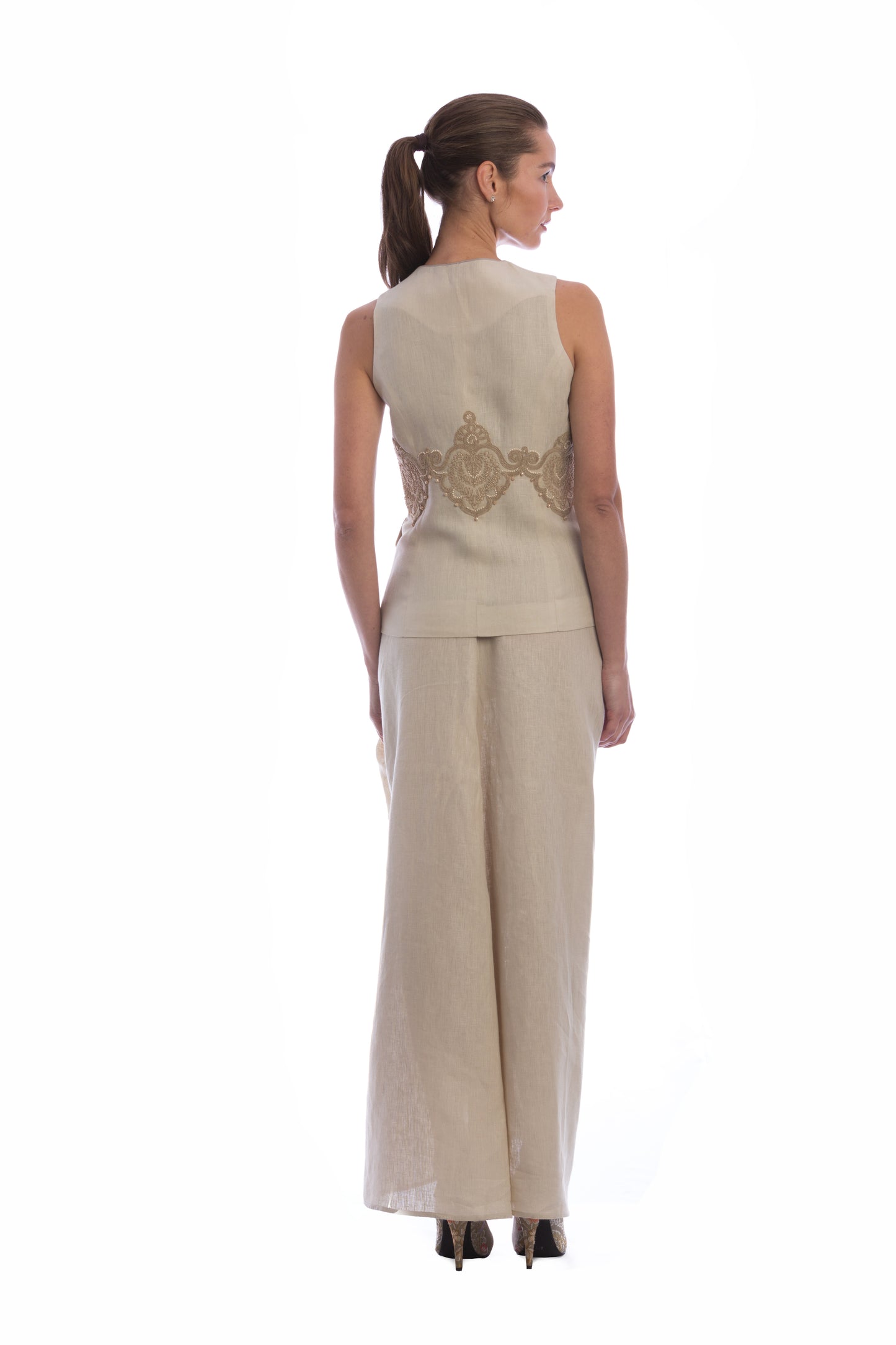 Chaleco Fiore de Autunnele